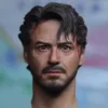 Pre-Sale Robert Downey Jr. IronMan 1/6 Scale Custom Painted Action Figure Head Sculpt