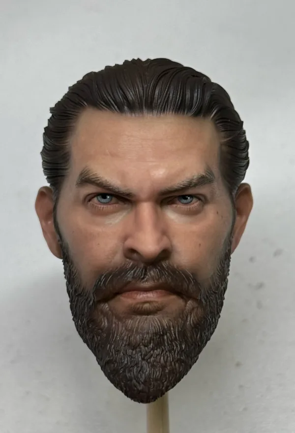 Pre-Sale Jason Momoa 1/6 Scale Hand-Painted Head Sculpture