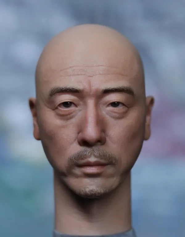 Pre-Sale 李丰田 1/6 Scale Hand-Painted Head Sculpture
