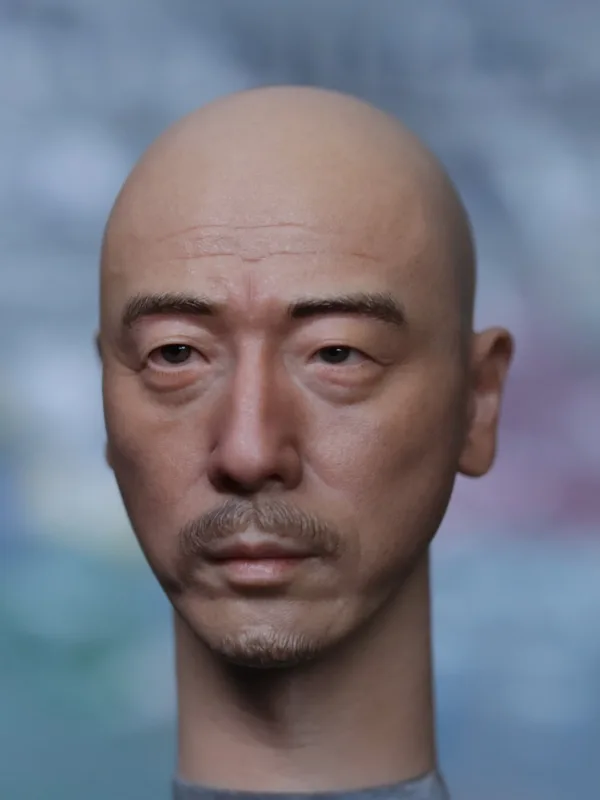 Pre-Sale 李丰田 1/6 Scale Hand-Painted Head Sculpture