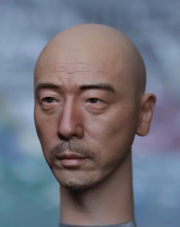 Pre-Sale 李丰田 1/6 Scale Hand-Painted Head Sculpture