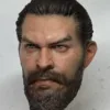 Pre-Sale Jason Momoa 1/6 Scale Hand-Painted Head Sculpture