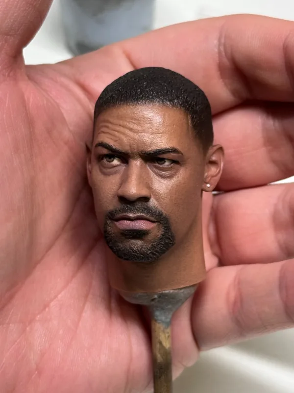 Pre-Sale Denzel Washington 1/6 Scale Hand-Painted Head Sculpture