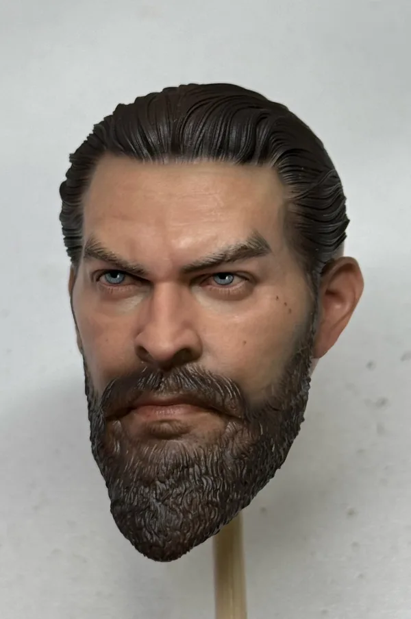 Pre-Sale Jason Momoa 1/6 Scale Hand-Painted Head Sculpture