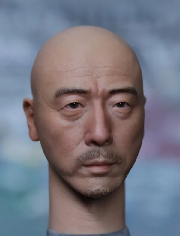 Pre-Sale 李丰田 1/6 Scale Hand-Painted Head Sculpture