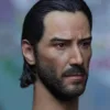 Pre-Sale Keanu Reeves 1/6 Scale Hand-Painted Head Sculpture
