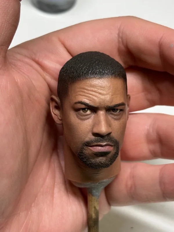 Pre-Sale Denzel Washington 1/6 Scale Hand-Painted Head Sculpture