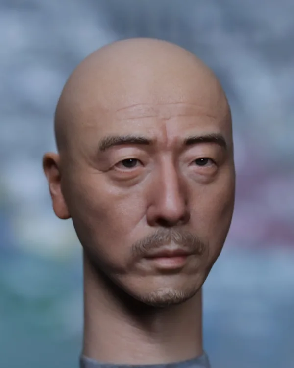 Pre-Sale 李丰田 1/6 Scale Hand-Painted Head Sculpture