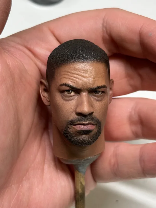 Pre-Sale Denzel Washington 1/6 Scale Hand-Painted Head Sculpture