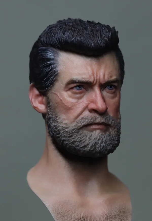 Pre-Sale Old Wolverine 1/6 Scale Hand-Painted Head Sculpture