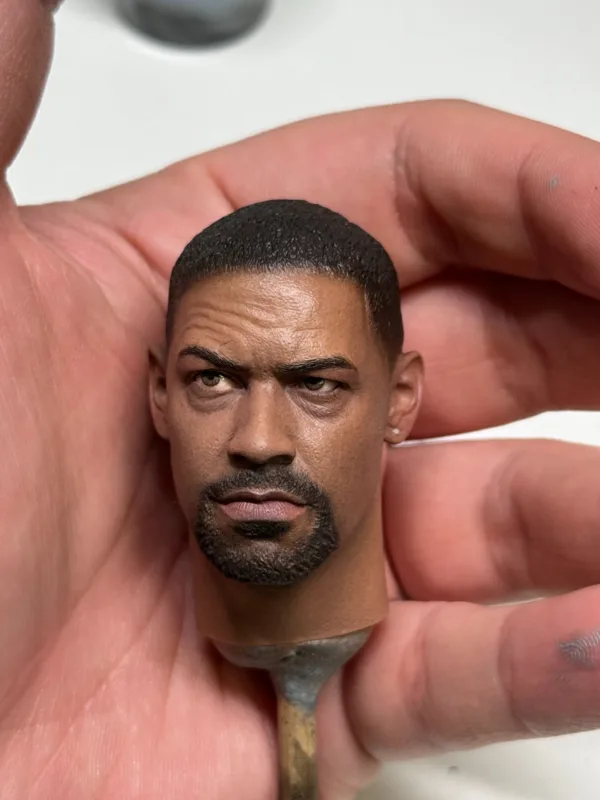 Pre-Sale Denzel Washington 1/6 Scale Hand-Painted Head Sculpture