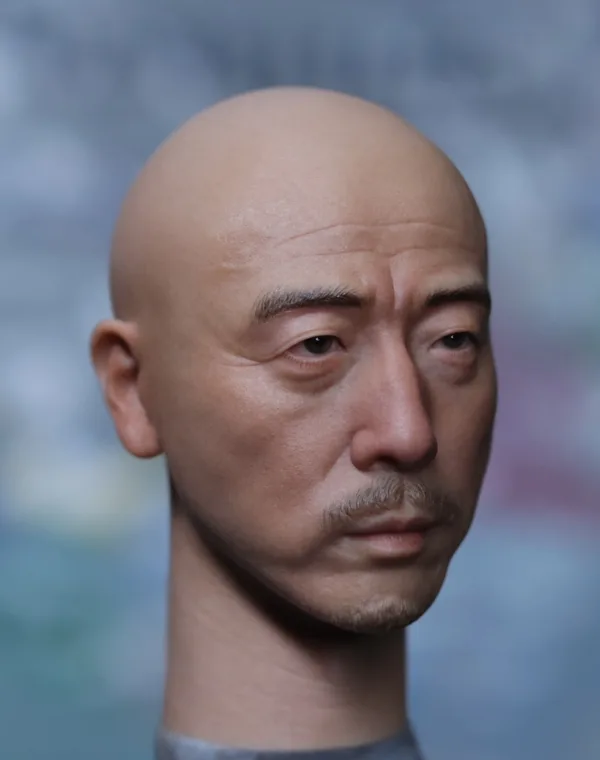 Pre-Sale 李丰田 1/6 Scale Hand-Painted Head Sculpture