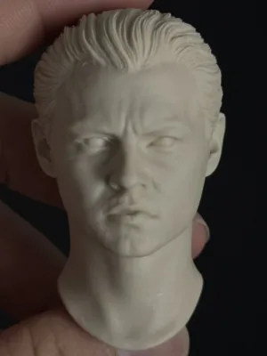 Leonardo DiCaprio - 1/6 Scale Unpainted Action Figure Head Sculpt