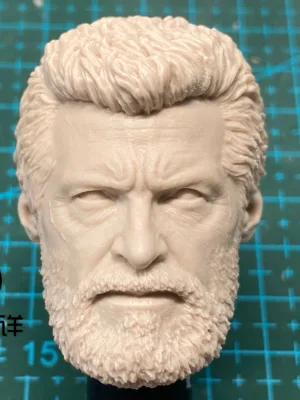 Old Wolverine - 1/6 Scale Unpainted Action Figure Head Sculpt