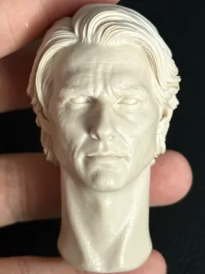 Tom Cruise - 1/6 Scale Unpainted Action Figure Head Sculpt