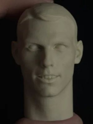 Tom Cruise - 1/6 Scale Unpainted Action Figure Head Sculpt