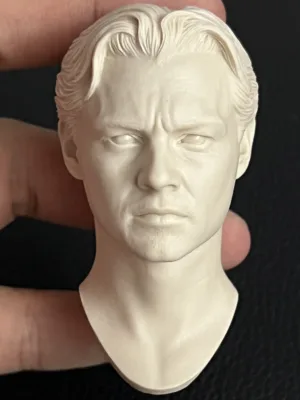 Leonardo DiCaprio - 1/6 Scale Unpainted Action Figure Head Sculpt
