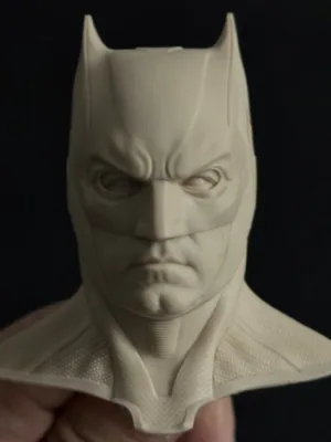Ben Affleck Batman - 1/6 Scale Unpainted Action Figure Head Sculpt
