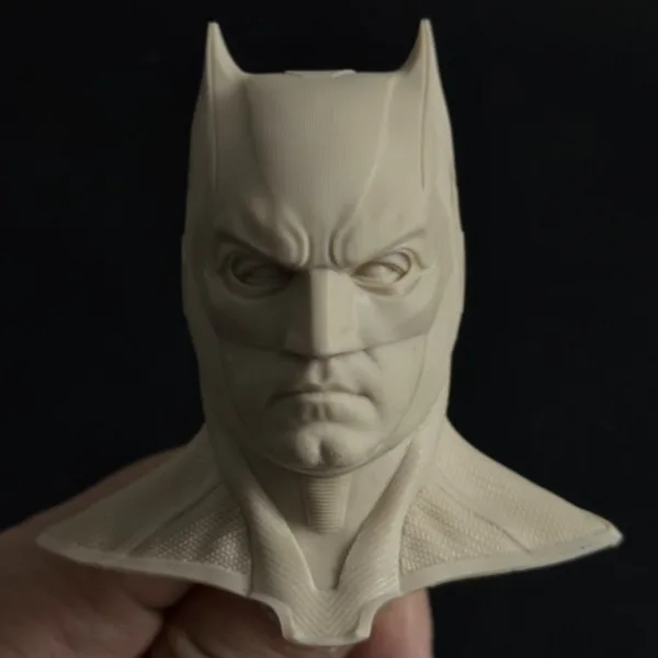 Ben Affleck Batman - 1/6 Scale Unpainted Action Figure Head Sculpt