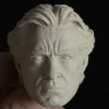 Wolverine - 1/6 Scale Unpainted Action Figure Head Sculpt