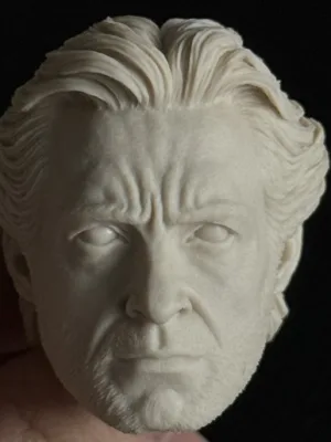 Wolverine - 1/6 Scale Unpainted Action Figure Head Sculpt