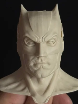 Ben Affleck Batman - 1/6 Scale Unpainted Action Figure Head Sculpt