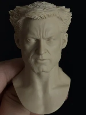 Wolverine - 1/6 Scale Unpainted Action Figure Head Sculpt