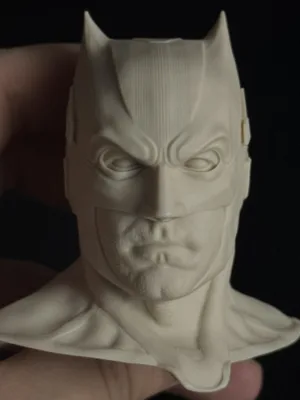 Ben Affleck Batman - 1/6 Scale Unpainted Action Figure Head Sculpt
