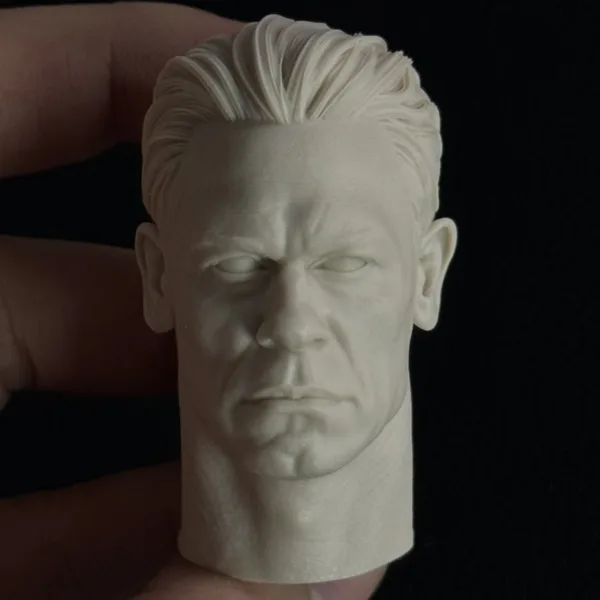 John Cena - 1/6 Scale Unpainted Action Figure Head Sculpt