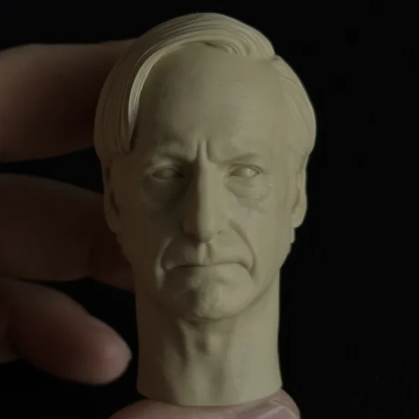 Saul Goodman - 1/6 Scale Unpainted Action Figure Head Sculpt