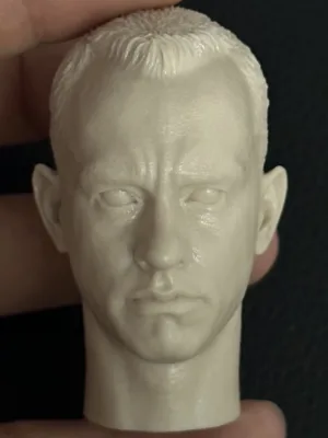 Tom Hanks - 1/6 Scale Unpainted Action Figure Head Sculpt