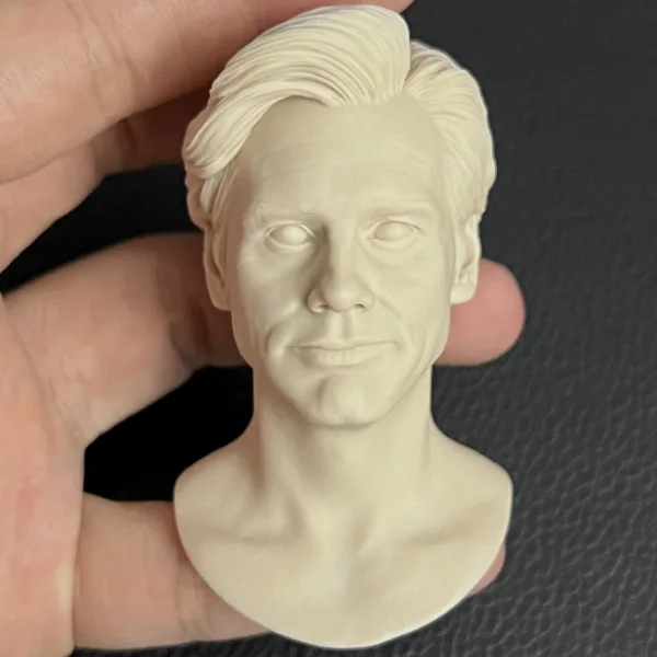 Jim Carrey - 1/6 Scale Unpainted Action Figure Head Sculpt