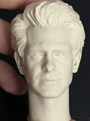 Andrew Garfield SpiderMan - 1/6 Scale Unpainted Action Figure Head Sculpt