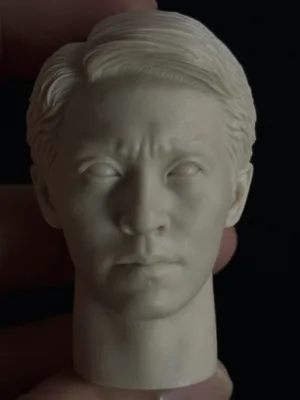 周星驰 Stephen Chow - 1/6 Scale Unpainted Action Figure Head Sculpt