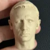 Daniel Craig James Bond - 1/6 Scale Unpainted Action Figure Head Sculpt