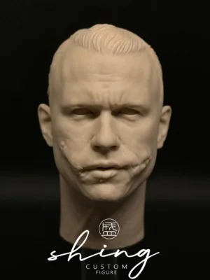 Heath Ledger Joker - 1/6 Scale Unpainted Action Figure Head Sculpt