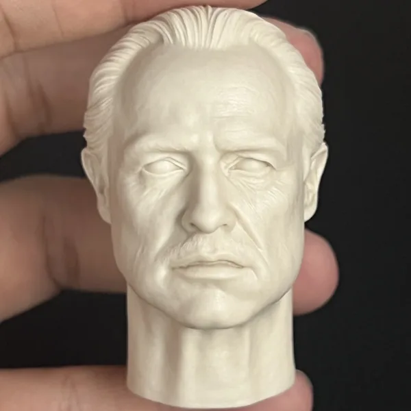 Marlon Brando - 1/6 Scale Unpainted Action Figure Head Sculpt