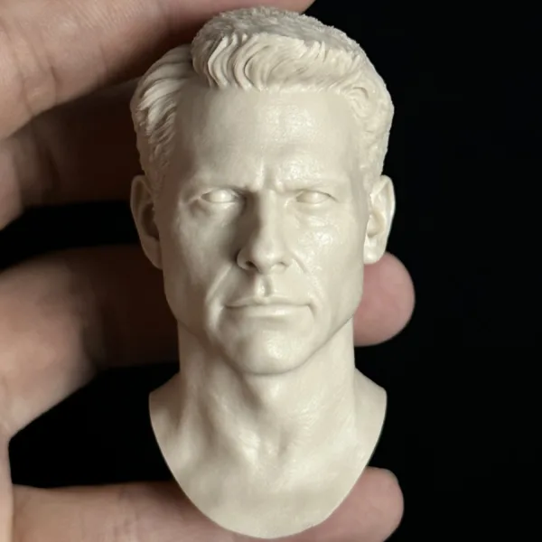 Tom Cruise - 1/6 Scale Unpainted Action Figure Head Sculpt