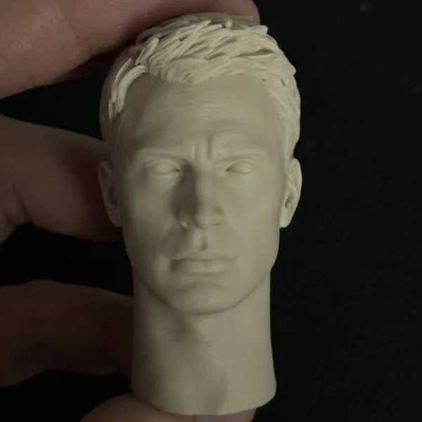 Chris Evans - 1/6 Scale Unpainted Action Figure Head Sculpt