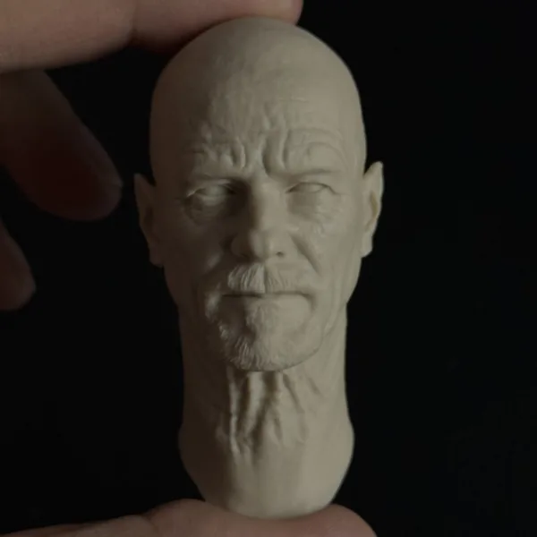 Bryan Cranston - 1/6 Scale Unpainted Action Figure Head Sculpt