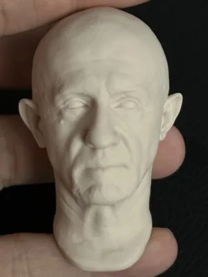 Jonathan Banks - 1/6 Scale Unpainted Action Figure Head Sculpt