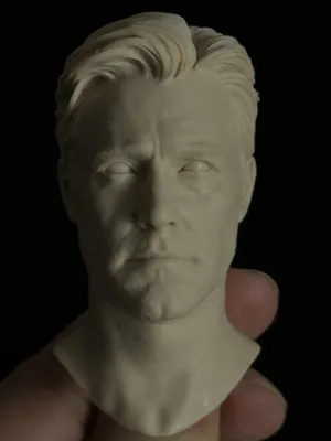 Ben Affleck Batman - 1/6 Scale Unpainted Action Figure Head Sculpt