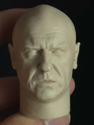 Dean Joseph Norris - 1/6 Scale Unpainted Action Figure Head Sculpt