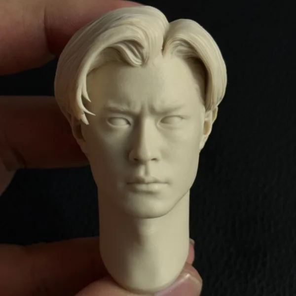 古天乐 Louis Koo - 1/6 Scale Unpainted Action Figure Head Sculpt