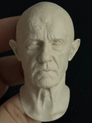 Jonathan Banks - 1/6 Scale Unpainted Action Figure Head Sculpt
