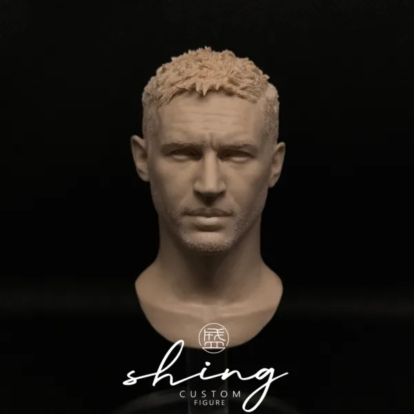 Tom Hardy Venom - 1/6 Scale Unpainted Action Figure Head Sculpt