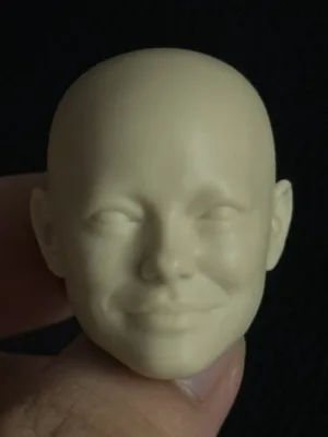 Emma Stone - 1/6 Scale Unpainted Action Figure Head Sculpt