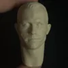 Heath Ledger Joker - 1/6 Scale Unpainted Action Figure Head Sculpt