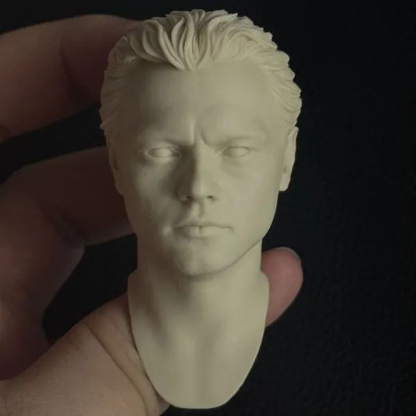 Leonardo DiCaprio - 1/6 Scale Unpainted Action Figure Head Sculpt