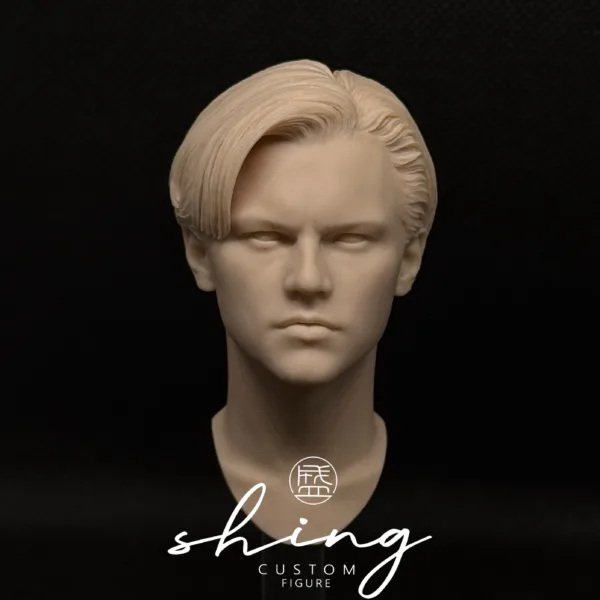 Leonardo DiCaprio - 1/6 Scale Unpainted Action Figure Head Sculpt
